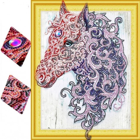Special Shape Horse Cute Diamond Painting Kit
