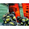 5d Fireman Firefighter Diamond Painting Kit - Premium-1