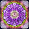 Mandala Purple And Green Diamond Painting Kit