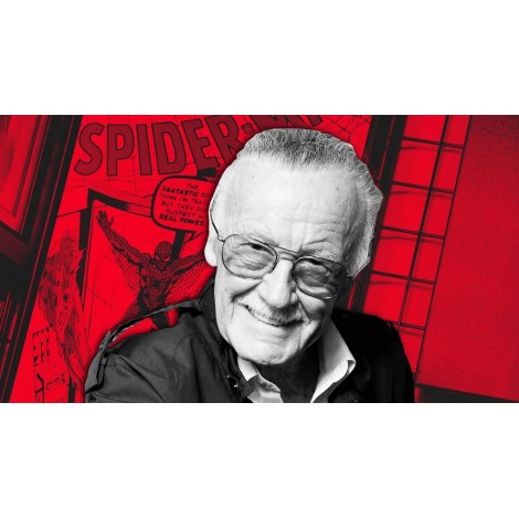 Stan Lee And Spiderman Comic Diamond Painting Kit