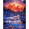 Horses Fish Diamond Painting Kit