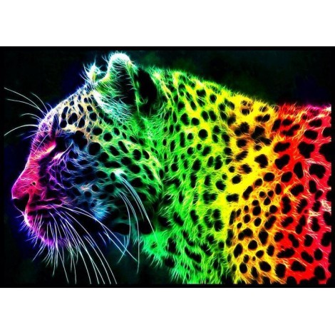 Jaguar Colors Diamond Painting Kit