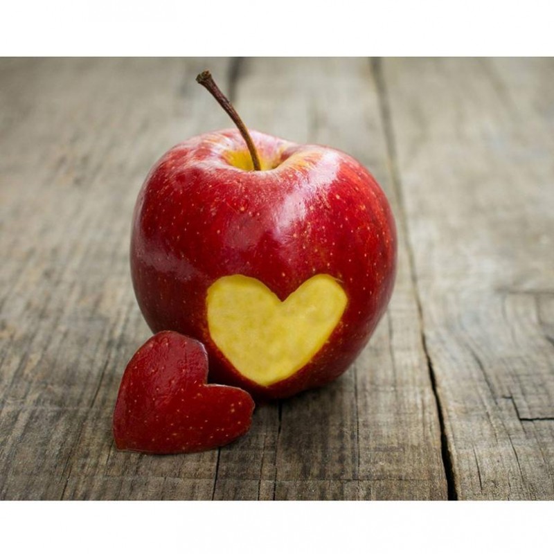 Red Apple Heart Diam...