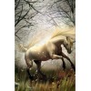 Horses White Bright Diamond Painting Kit