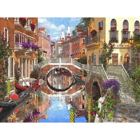 Bridge Water Diamond Painting Kit