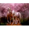 Horses Rose Love Diamond Painting Kit