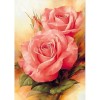 Pink Flower Diamond Painting Kit