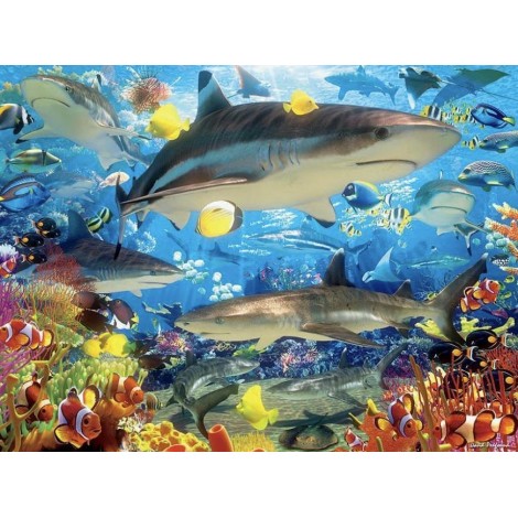Shark Fish Diamond Painting Kit