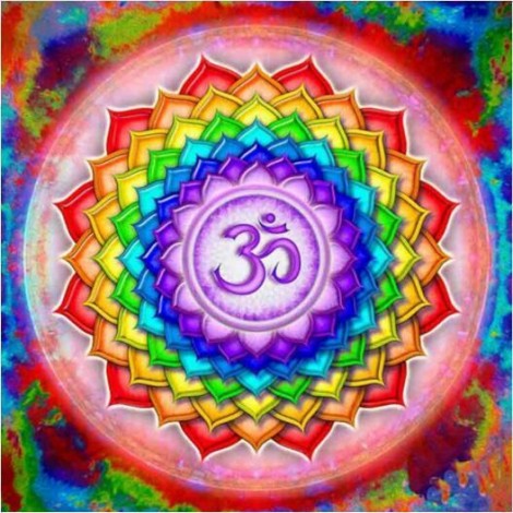 Mandala Rainbow Diamond Painting Kit