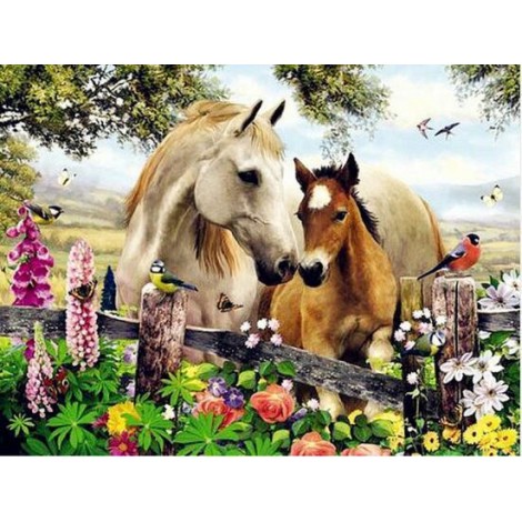 Horses Mon Diamond Painting Kit