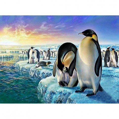 Penguins Diamond Painting Kit