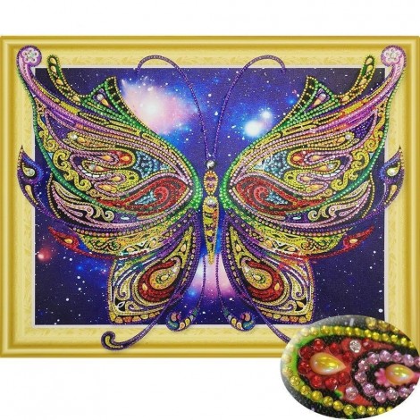 Special Shaped Butterfly Diamond Painting Kit