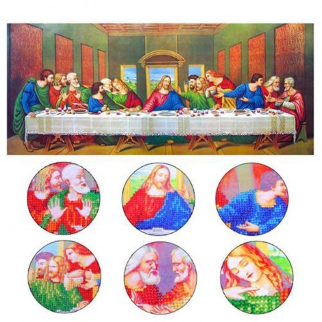Special Shaped The Last Supper Diamond Painting Kit