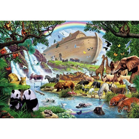 Noah's Ark Animal Diamond Painting Kit