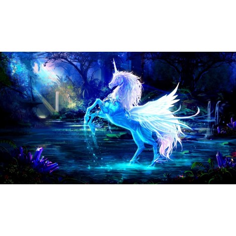Unicorn Special Colors Diamond Painting Kit