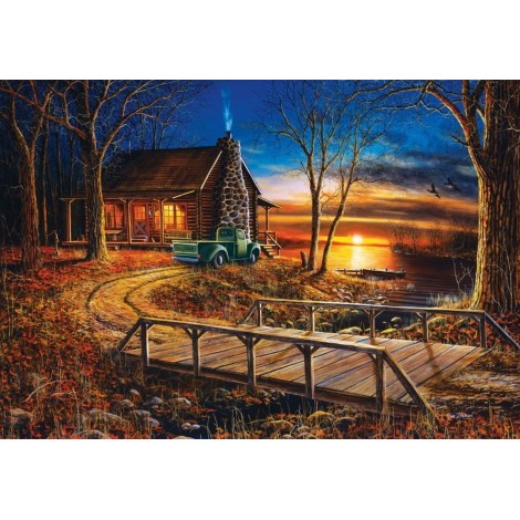 Cabin Cart Diamond Painting Kit