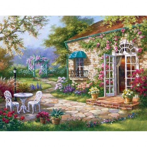 Epitome Of The Garden A Flower Diamond Painting Kit