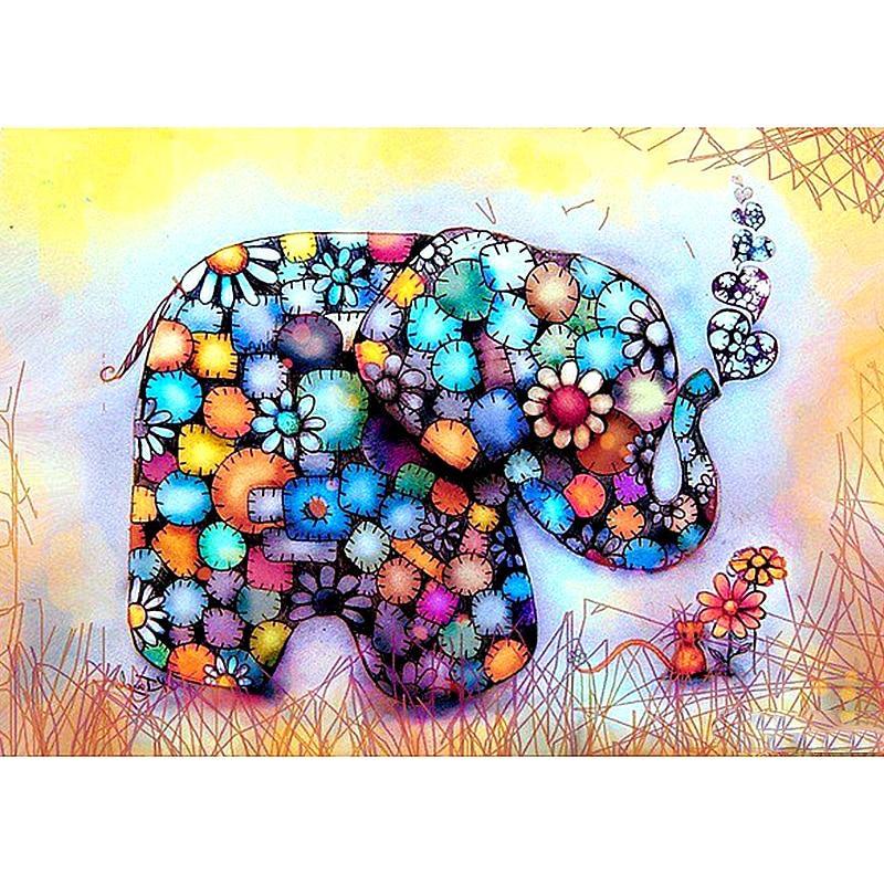 Color Elephant Diamo...