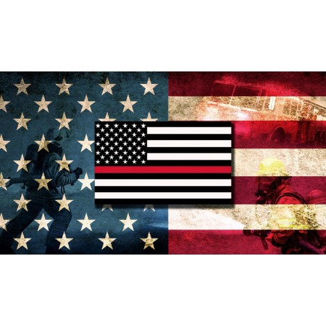 5d Fireman Firefighter Diamond Painting Kit Premium-4