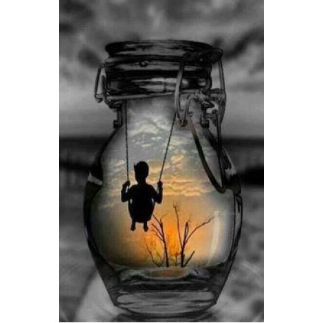 Swinging Little Diamond Painting Kit