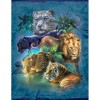 Tiger Leopard Lion Diamond Painting Kit