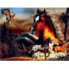 Horses Fast Diamond Painting Kit