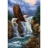 Landscape Eagle Fly Waterfall Diamond Painting Kit