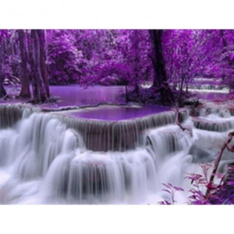 Waterfall Scenery Diamond Painting Kit