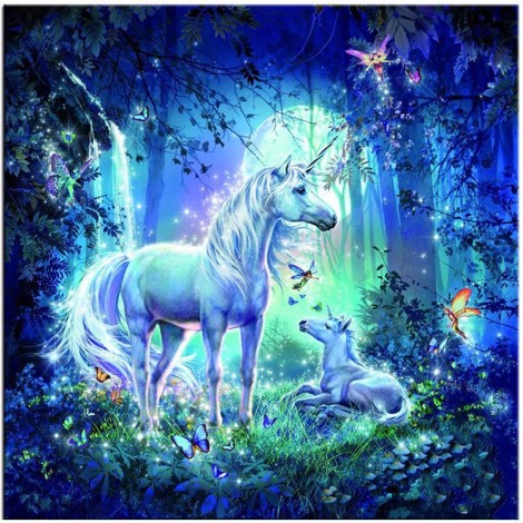 Unicorn and Fairy Diamond Painting Kit