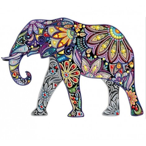 Special Shaped Elephant Diamond Painting Kit