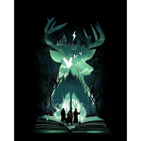 5d Harry Potter Diamond Painting Kit Premium-14