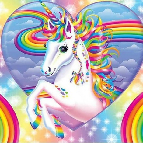 Rainbow Unicorn Diamond Painting Kit