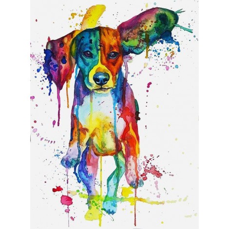 Beagle Colors Diamond Painting Kit