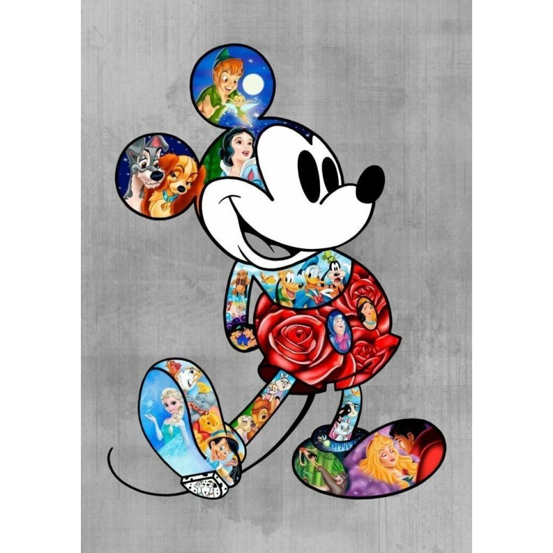 Mickey And Princesses Dia...