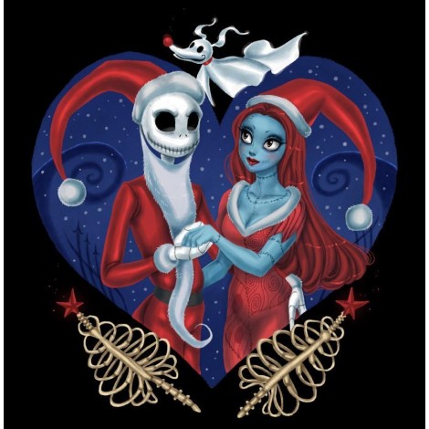 Nightmare Before Christmas Marry Diamond Painting Kit