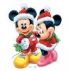 Mickey And Minnie Christmas Diamond Painting Kit