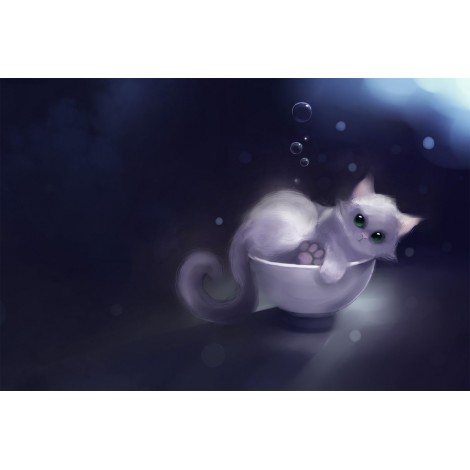 5d Cat Diamond Painting Kit Premium-39