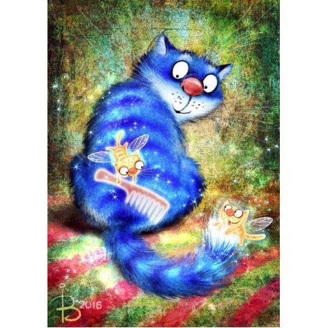 5d Cat Diamond Painting Kit Premium-38