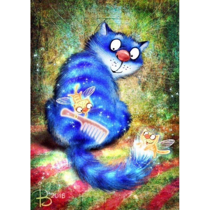 5d Cat Diamond Paint...