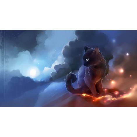 5d Cat Diamond Painting Kit Premium-28