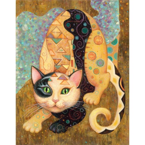 5d Cat Diamond Painting Kit Premium-3