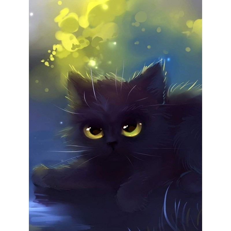 5d Cat Diamond Paint...