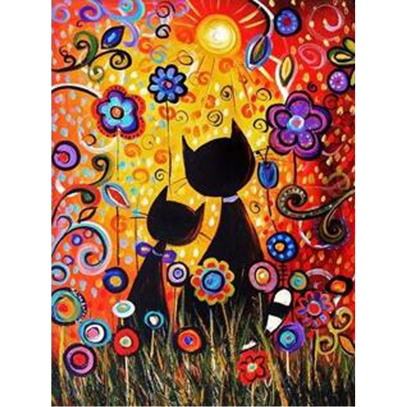 5d Cat Diamond Paint...