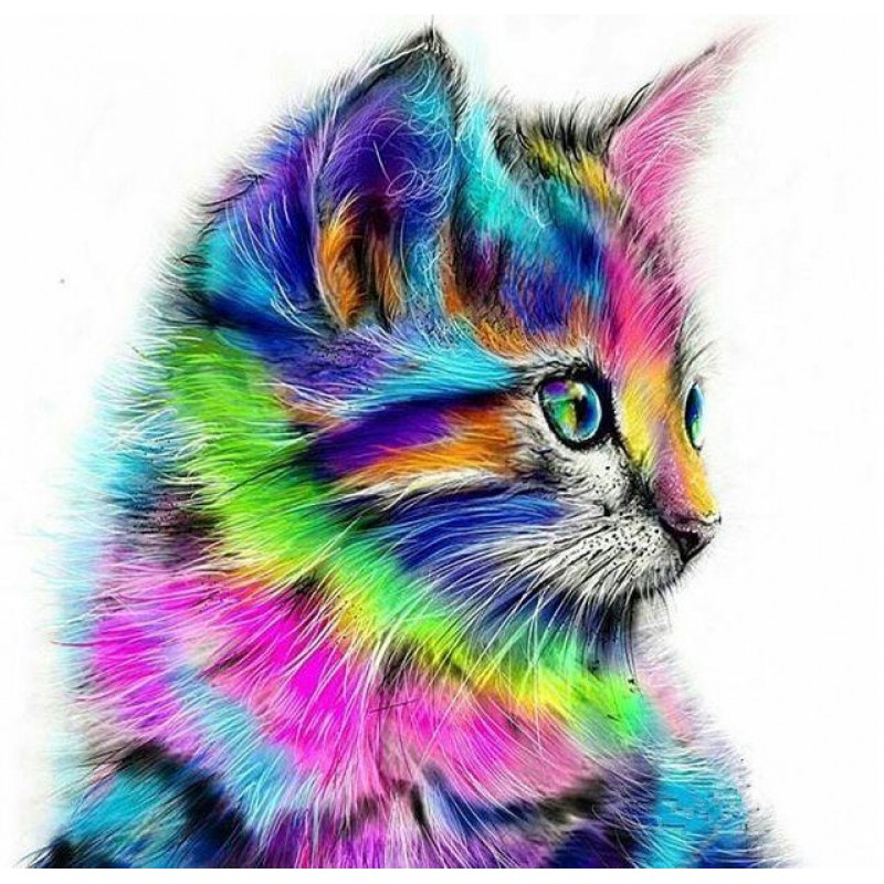 Cat Colors Diamond P...