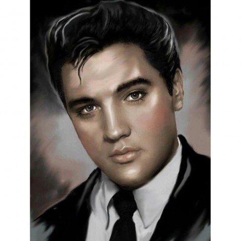 Elvis Presley Caricature Diamond Painting Kit